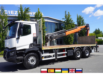 Kravas auto ar manipulatoru RENAULT C 380