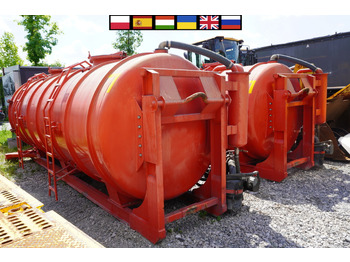 Būvgružu konteineru/ Pacēlāji ar āķi sistēma