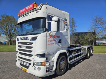 Konteineru vedējs/ Kravas automašīna ar noņemamā virsbūve SCANIA R 520
