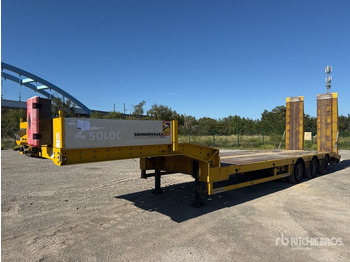 Puspiekabe zema profila platforma FAYMONVILLE