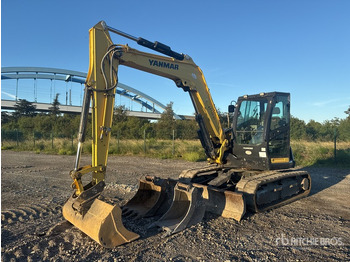 Kāpurķēžu ekskavators YANMAR SV 100