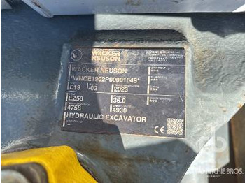 Mini-ekskavators WACKER NEUSON EZ50 Mini-Pelle: foto 5