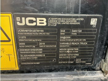 Teleskopiskais iekrāvējs JCB