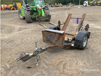 Piekabe zema profila platforma 2018 Mecalac S/A Pedestrian Roller Equipment Trailer: foto 2