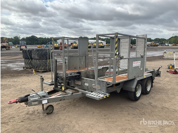 Piekabe zema profila platforma 2020 Indespension PL3500 3 m T/A Equipment Trailer: foto 2