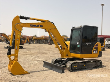 Mini-ekskavators KOMATSU