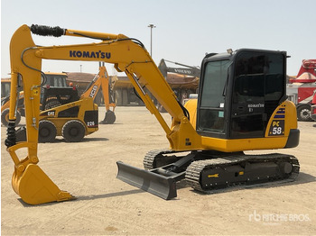 Mini-ekskavators KOMATSU