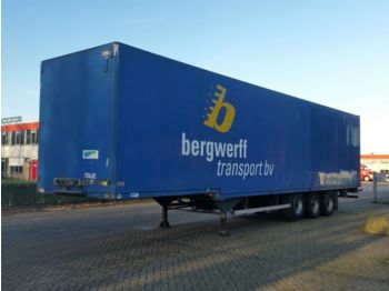 Puspiekabe slēgtā virsbūve Talson F 1227 Confectie - Rollerbanen - Lift-as - APK 04/2016: foto 1