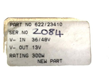 Elektrosistēma - Iekraušanas tehnika Converter 36/48V: foto 4