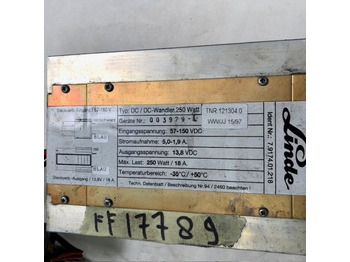 Elektrosistēma - Iekraušanas tehnika DC/DC Converter 80V-12V: foto 2