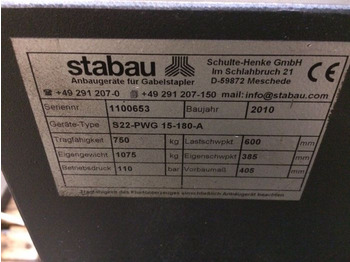 Papildaprīkojums - Iekraušanas tehnika Stabau Rotator180°, Pallet inverter with load pusher: foto 5