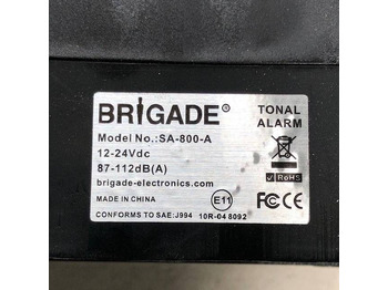 Jaunā Rezerves daļa - Iekraušanas tehnika Brigade SA-800-A Smart Tonal reversing Alarm: foto 3