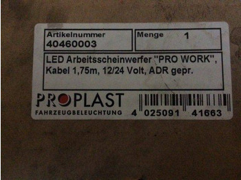 Rezerves daļa - Iekraušanas tehnika Led work lamp 12-24V: foto 3 Rezerves daļa - Iekraušanas tehnika Led work lamp 12-24V: foto 3