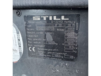 Elektroiekrāvējs Still R20-20P: foto 5