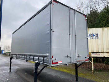 Maināmā virsbūve - furgons Krone BDF-System 7.450 mm lang, LACK NEU in weißaluminium: foto 3