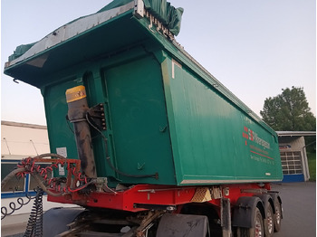 Puspiekabe pašizgāzējs Schwarzmüller 3-A Alumulde ALCOA 27m3 SAF Lift 5,4t el.Verdeck: foto 3
