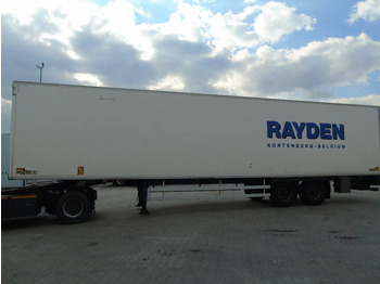 Puspiekabe slēgtā virsbūve Chereau ROLLERS + 2 AXLE: foto 5