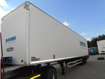 Puspiekabe slēgtā virsbūve Chereau ROLLERS + 2 AXLE: foto 2