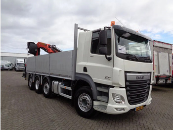 Kravas auto ar manipulatoru DAF CF 460 Combi Pacton MXD220 + 8X2 + Manual + Euro 6 + Palfinger PK 18500: foto 2