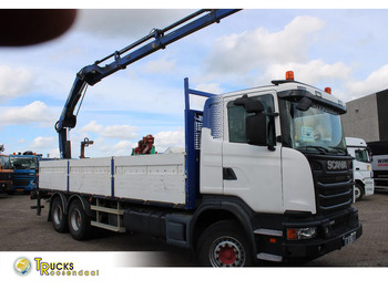 Kravas auto ar manipulatoru SCANIA G 440