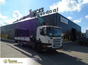 Kravas auto ar manipulatoru SCANIA P 380