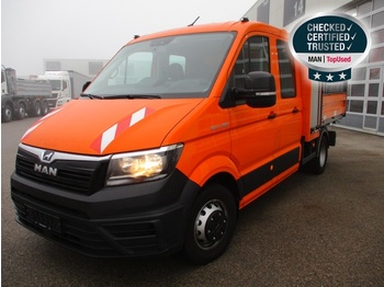 Jaunā Komercauto pašizgāzējs, Kravas-pasažieru furgons MAN TGE 5.180 4X2 SB DoKA Kipper Austellungsfahrzeug: foto 1