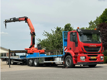 Kravas auto ar manipulatoru IVECO Stralis 420