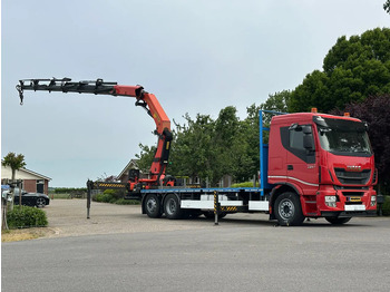 Kravas auto ar manipulatoru Iveco Stralis 420 !KRAAN/CRANE/GRUE/ Palfinger 42TM!! RADIO REMOTE!! EURO 6!!NL truck!: foto 3