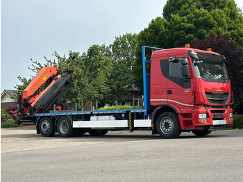 Kravas auto ar manipulatoru Iveco Stralis 420 !KRAAN/CRANE/GRUE/ Palfinger 42TM!! RADIO REMOTE!! EURO 6!!NL truck!: foto 2