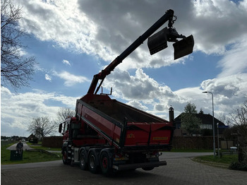 Kravas automašīna pašizgāzējs, Kravas auto ar manipulatoru MAN TGS 35.400 8X4 TRIPLE!! EURO6!! Z-KRAAN/KIPPER!!TOP!!: foto 5