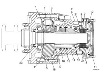 Hidrauliskais motors - Celtniecības tehnika Case 48070318R: foto 2 Hidrauliskais motors - Celtniecības tehnika Case 48070318R: foto 2