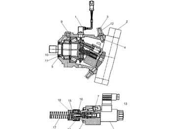 Hidrauliskais motors CASE