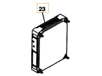 Elektroniskais vadības bloks (ECU) CASE
