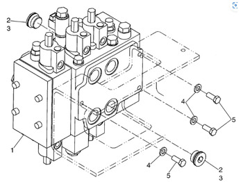 Hidrauliskais vārsts CASE