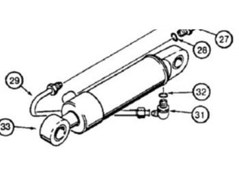 Hidrauliskais cilindrs CASE
