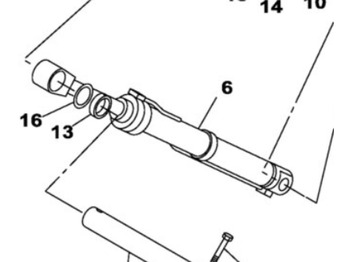 Hidrauliskais cilindrs CASE