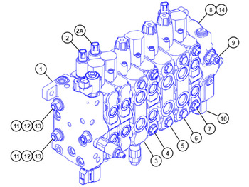 Hidrauliskais vārsts CATERPILLAR