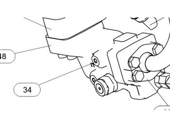 Hidrauliskais vārsts CATERPILLAR