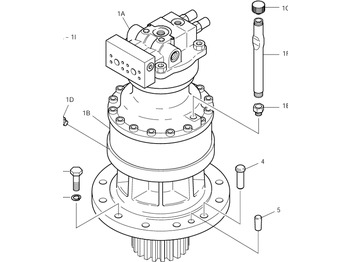 Pagrieziena reduktors DOOSAN