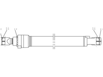 Hidrauliskais cilindrs NEW HOLLAND