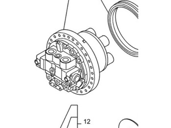 Hidrauliskais motors NEW HOLLAND
