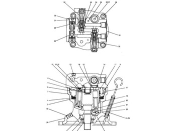 Hidrauliskais motors NEW HOLLAND