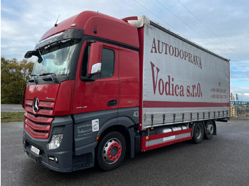 Kravas automašīna ar tentu MERCEDES-BENZ Actros 2545