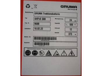 Akumulators GRUMA 24 Volt 4 PzS 500 Ah: foto 5
