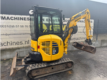 Mini-ekskavators KOMATSU PC26MR-3