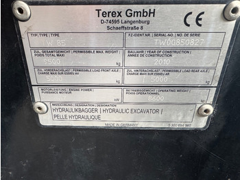 Terex TW 85 līzingu Terex TW 85: foto 3 Terex TW 85 līzingu Terex TW 85: foto 3