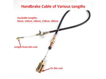 Jaunā Bremžu piederums - Riteņu iekrāvējs Qingdao Promising Handbrake Cable for China Loader: foto 4