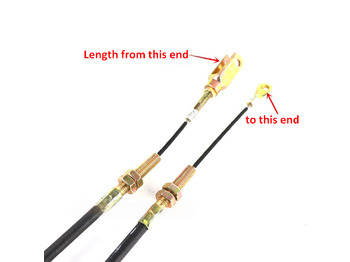 Jaunā Bremžu piederums - Riteņu iekrāvējs Qingdao Promising Handbrake Cable for China Loader: foto 2