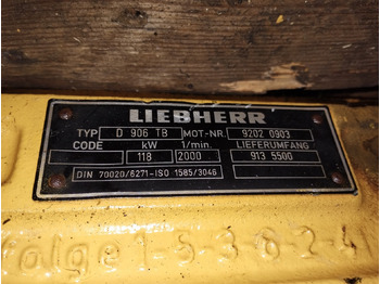 Dzinējs un rezerves daļas LIEBHERR