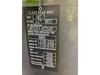 Traktors CLAAS ares 656 rz RZ: foto 4